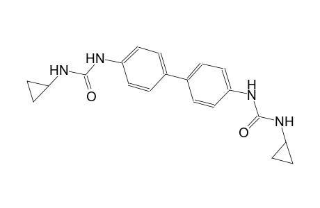 1,1'-biphenyl, 4,4'-bis[[(cyclopropylamino)carbonyl]amino]-