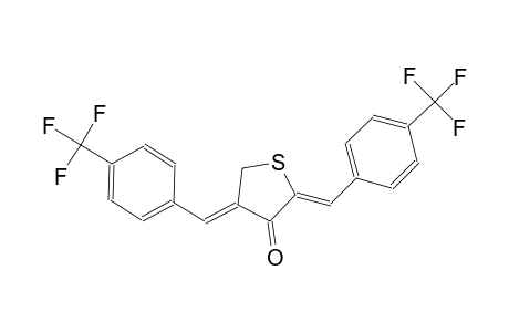 (2Z,4Z)-2,4-bis[4-(trifluoromethyl)benzylidene]dihydro-3(2H)-thiophenone