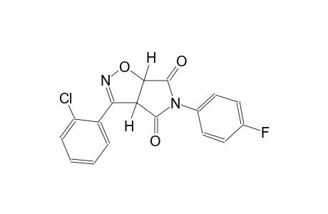 (3aR,6aS)-3-(2-chlorophenyl)-5-(4-fluorophenyl)-3aH-pyrrolo[3,4-d]isoxazole-4,6(5H,6aH)-dione