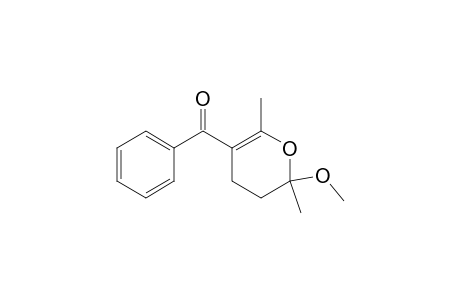 Methanone, (3,4-dihydro-2-methoxy-2,6-dimethyl-2H-pyran-5-yl)phenyl