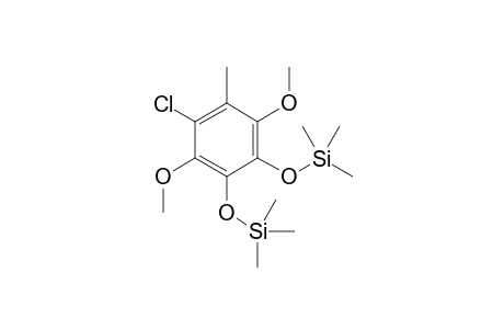 1,2-bis(Trimethylsilyloxy)-4-chloro-3,6-dimethoxy-5-methylbenzene