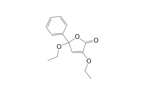3,5-diethoxy-5-phenylfuran-2(5H)-one