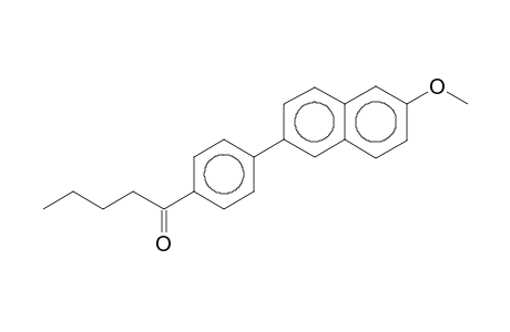 1-[4-(6-Methoxynaphthalen-2-yl)phenyl]pentan-1-one