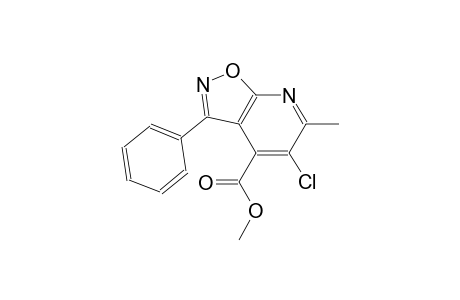 isoxazolo[5,4-b]pyridine-4-carboxylic acid, 5-chloro-6-methyl-3-phenyl-, methyl ester
