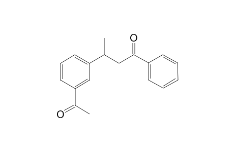 3-(3-Acetylphenyl)-1-phenylbutan-1-one