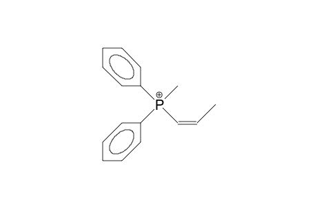 methyl-di(phenyl)-[(Z)-prop-1-enyl]phosphanium