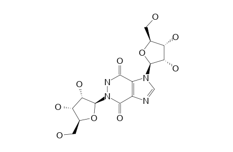 1,5-DI-BETA-D-RIBOFURANOSYL-IMIDAZO-[4.5-D]-PYRIDAZINE-4,7(5H)-DIONE