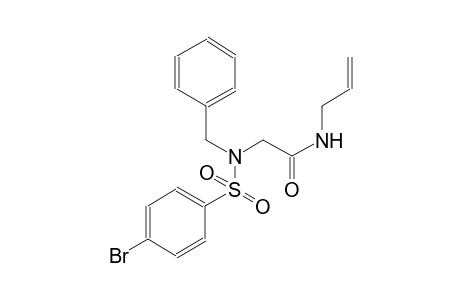 acetamide, 2-[[(4-bromophenyl)sulfonyl](phenylmethyl)amino]-N-(2-propenyl)-