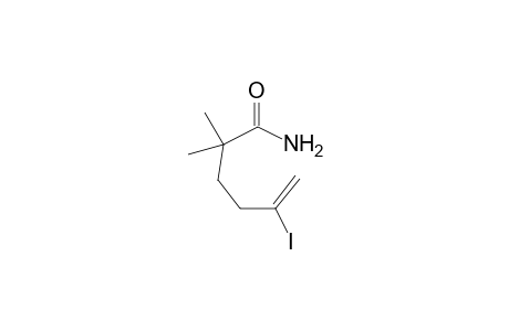 5-Iodo-2,2-dimethylhex-5-enamide