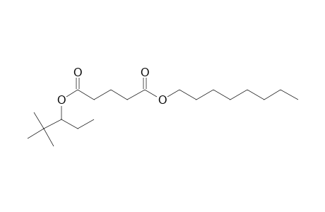 Glutaric acid, 2,2-dimethylpent-3-yl octyl ester