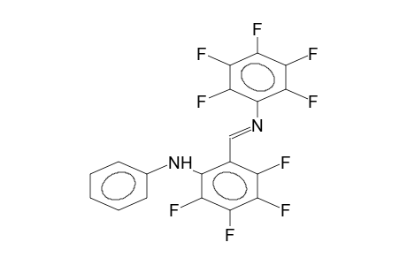 PENTAFLUORO-N-(2-ANILINO-3,4,5,6-TETRAFLUOROBENZYLIDENE)ANILINE
