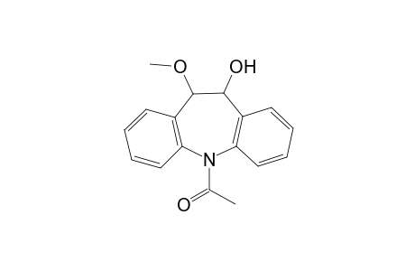 3-Acetyl-10-methoxy-11-hydroxy-10,11-dihydro-5H-0-dibenz[b,f]azepine
