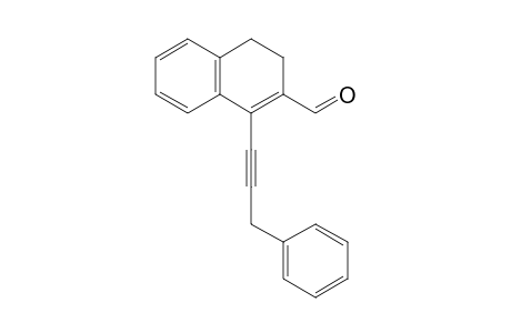 1-(3-phenylprop-1-ynyl)-3,4-dihydronaphthalene-2-carbaldehyde