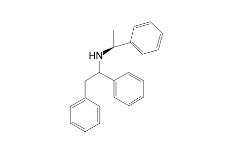 1,2-Diphenyl-N-[(1S)-1-phenylethyl]ethanamine