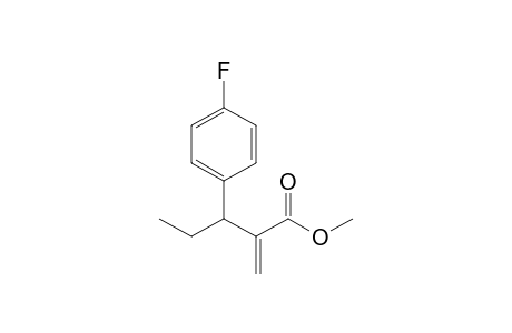 2-[1-(4-fluorophenyl)propyl]acrylic acid methyl ester