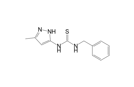 1-(3-Methyl-1H-pyrazol-5-yl)-3-benzylthiourea