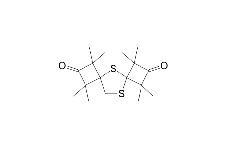 1,1,3,3,7,7,9,9-Octamethyl-5,10-dithiadispiro[3.1.3.2]undecane-2,8-dione