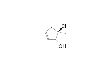 (1R,5R)-5-chloranyl-5-methyl-cyclopent-2-en-1-ol