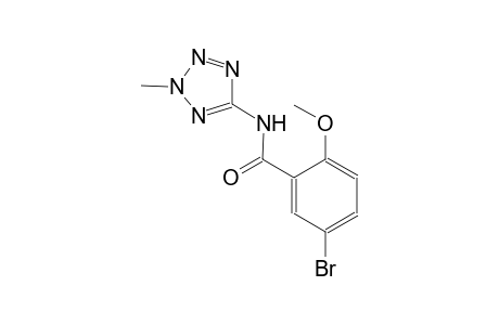 5-bromo-2-methoxy-N-(2-methyl-2H-tetraazol-5-yl)benzamide