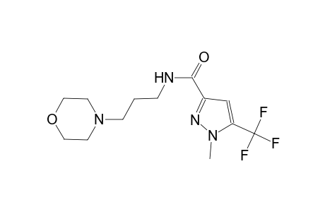 1-methyl-N-[3-(4-morpholinyl)propyl]-5-(trifluoromethyl)-1H-pyrazole-3-carboxamide