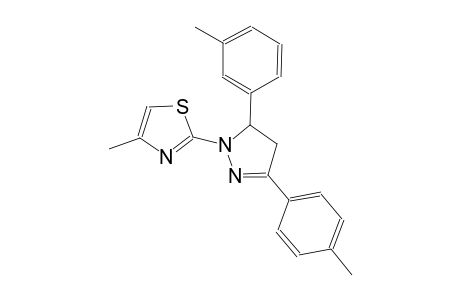 thiazole, 2-[4,5-dihydro-5-(3-methylphenyl)-3-(4-methylphenyl)-1H-pyrazol-1-yl]-4-methyl-