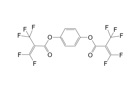 1,4-bis[Pentafluoromethcryloyloxy]-benzene