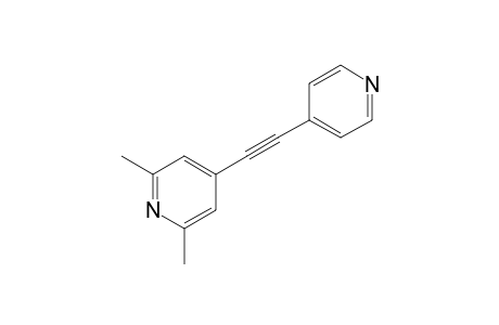 2,6-Dimethyl-4-(pyridin-4-ylethynyl)pyridine
