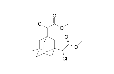 alpha,alpha'-dichloro-5-methyl-1,3-adamantanediacetic acid, dimethyl ester