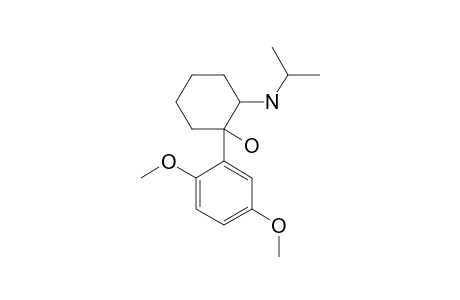 TRANS-2-ISOPROPYLAMINO-1-(2,5-DIMETHOXY-PHENYL)-CYCLOHEXANOL
