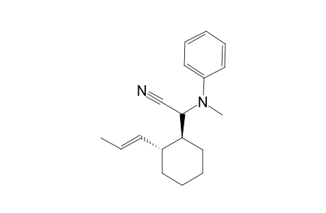 (1S,2R)-2-(N-methylanilino)-2-prop-1-enylcyclohexylacetonitrile