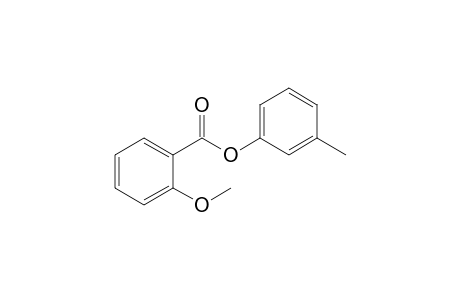 (3-methylphenyl) 2-methoxybenzoate