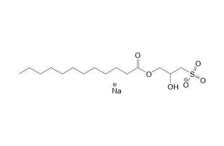 sodium 3-(dodecanoyloxy)-2-hydroxy-1-propanesulfonate