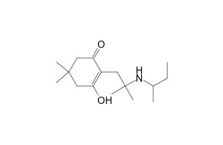 2-Cyclohexen-1-one, 2-[1-(butylamino)-2-methylpropyl]-3-hydroxy-5,5-dimethyl-