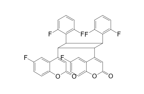 4-(2,6-Difluorostyryl)-6-fluorocoumarin dimer