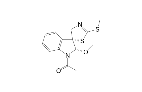 cis-(??)-1-Acetylspirobrasinol methyl ether