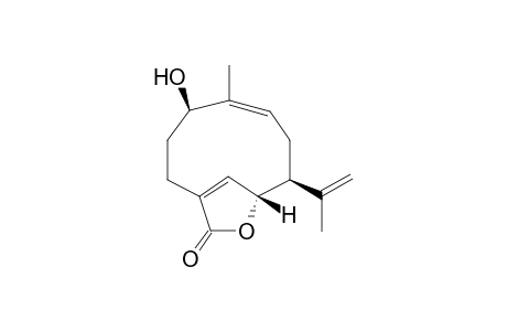 (Z)-(1R,6R,7S)5-Oxo-1-hydroxy-7-(1'-methylethenyl)-10-methyl-6-oxabicyclo[7.2.1]dodeca-4,9-diene
