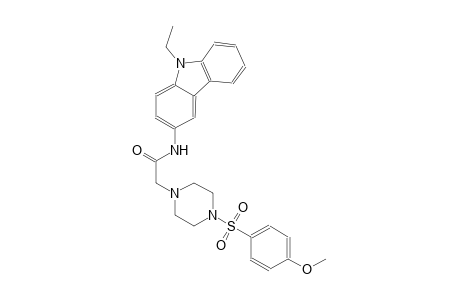 1-piperazineacetamide, N-(9-ethyl-9H-carbazol-3-yl)-4-[(4-methoxyphenyl)sulfonyl]-