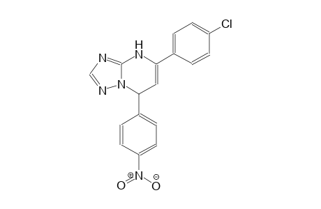 5-(4-chlorophenyl)-7-(4-nitrophenyl)-4,7-dihydro[1,2,4]triazolo[1,5-a]pyrimidine