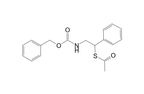 S-(2-{[(benzyloxy)carbonyl]amino}-1-phenylethyl) ethanethioate