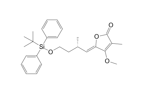3-Methyl-4-methoxy-5-[[(Z)-3-[(tributyldiphenylsilyl)oxy]methyl]-2-methylpropylidene]dihydrofuran-2-one