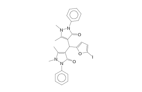 4,4'-(5-Iodofurfurylidene)bis(antipyrine)