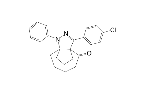 1H,4H-3a,8a-Propanocycloheptapyrazol-4-one, 3-(4-chlorophenyl)-5,6,7,8-tetrahydro-1-phenyl-