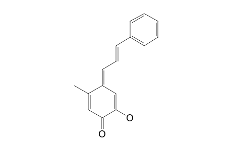 2-HYDROXY-5-METHYL-4-(3-PHENYL-2-PROPENYLIDEN)-CYCLOHEXA-2,5-DIEN-1-ON