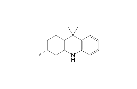trans3(R)-3,9,9-Trimethyloctahydroacridine