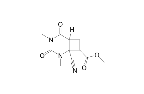 Methyl 6a-cyano-1,3-dimethyl-2,4-dioxo-4a,5,6,6a-tetrahydrocyclobutapyrimidine-6-carboxylate