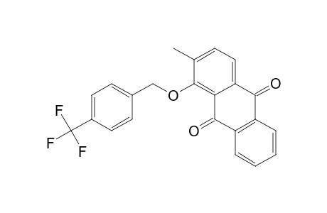 9,10-Anthracenedione, 2-methyl-1-[[4-(trifluoromethyl)phenyl]methoxy]-