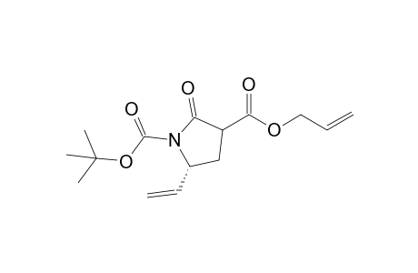 (R)-3-Allyl 1-tert-butyl 2-oxo-5-vinylpyrrolidine-1,3-dicarboxylate