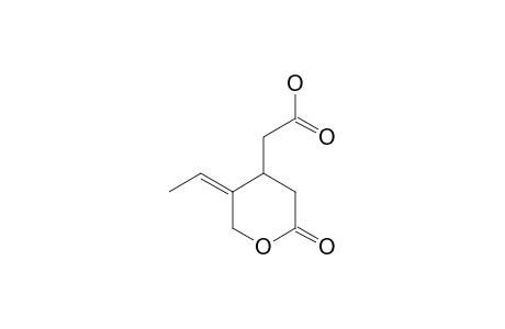 5-ETHYLIDENE-4-CARBOXYMETHYL-2-OXOPYRAN
