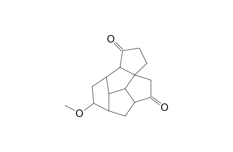Tricyclopenta[a,cd,gh]pentalene-3,7(1H,3aH)-dione, decahydro-5-methoxy-