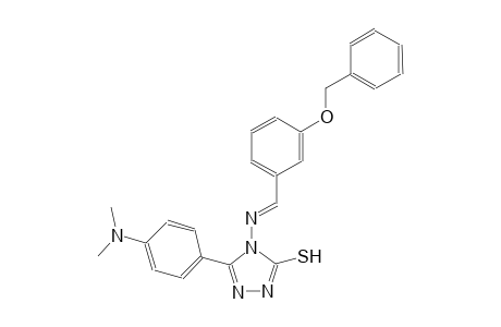 4-({(E)-[3-(benzyloxy)phenyl]methylidene}amino)-5-[4-(dimethylamino)phenyl]-4H-1,2,4-triazole-3-thiol